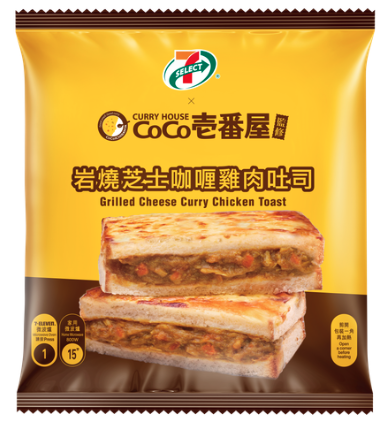 7eleven聯乘人氣品牌CoCo壱番屋及築地銀だこ 章魚燒海鮮捲餅/雞肉吐司/咖喱芝士雞肉燒賣