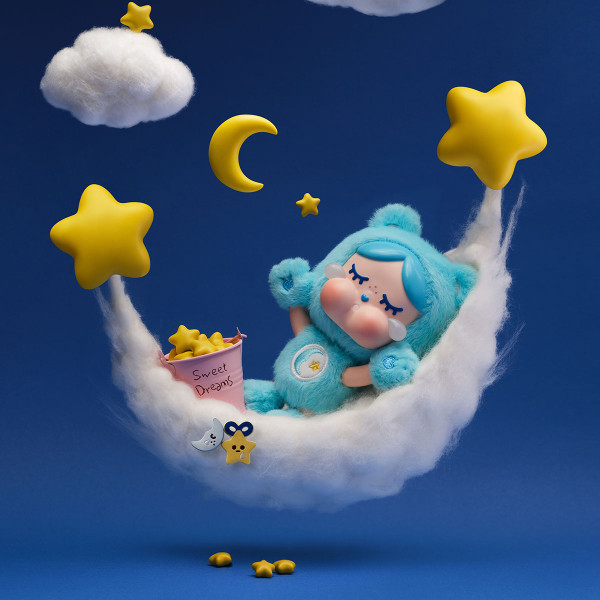 CRYBABY × Care Bears系列‑搪膠毛絨掛件盲盒