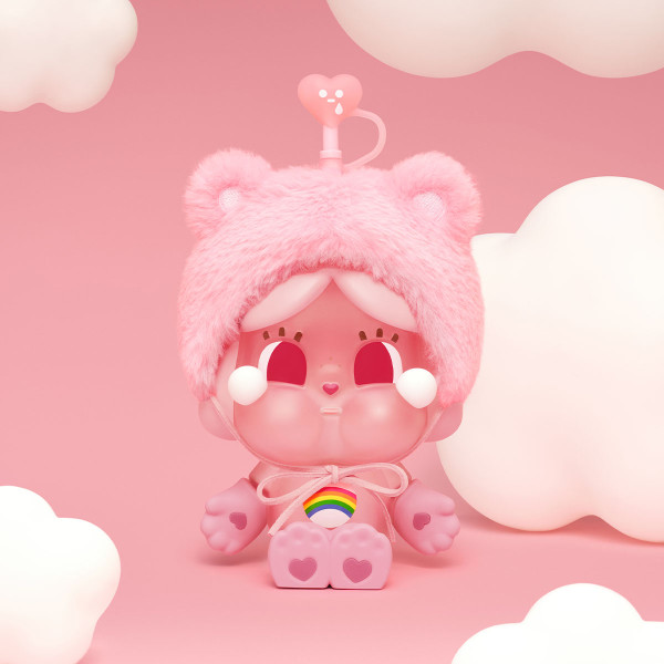 CRYBABY × Care Bears系列-玻璃吸管杯