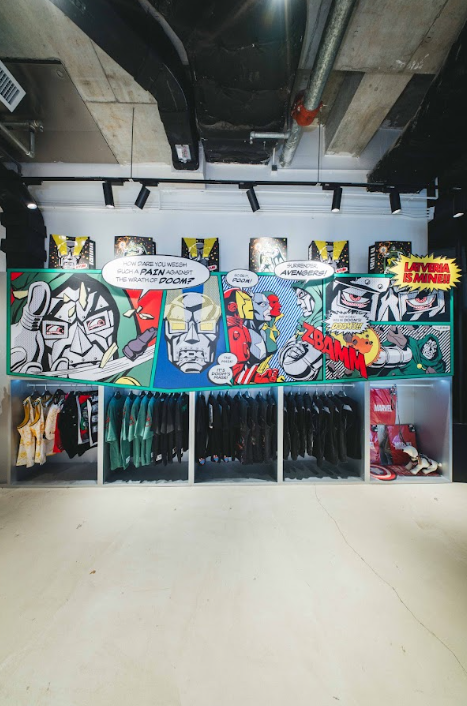 啟德AIRSIDE「KYUBI MARVEL 超級英雄街頭籃球賽及期間限定店」(相片由相關機構提供)