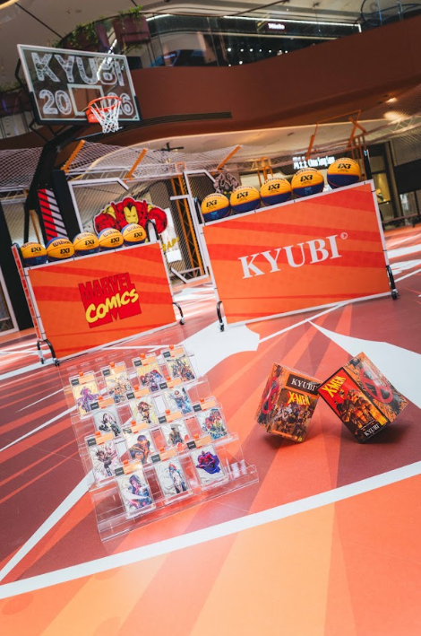 啟德AIRSIDE「KYUBI MARVEL 超級英雄街頭籃球賽及期間限定店」(相片由相關機構提供)