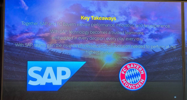 從賽事營運、Fans管理到影片分析 拜仁慕尼黑攜手 SAP 由 52 個系統整合至雲端核心 