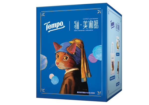 Tempo x 貓美術館產品(來源：Tempo)