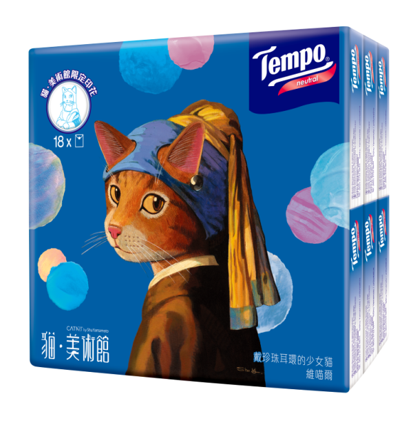 Tempo x 貓美術館產品(來源：Tempo)