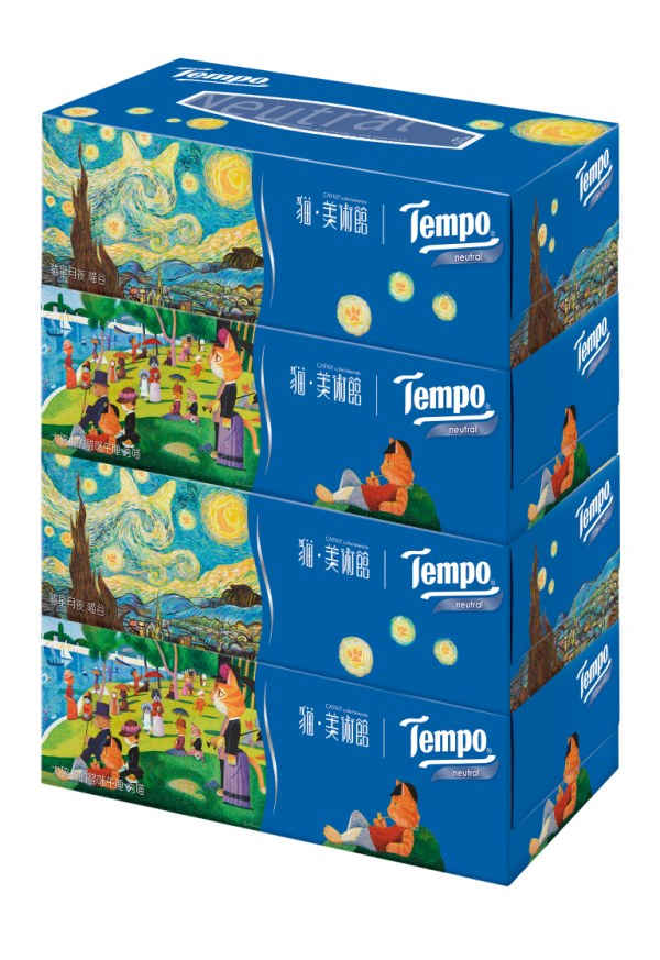 Tempo x 貓美術館產品(來源：Tempo)