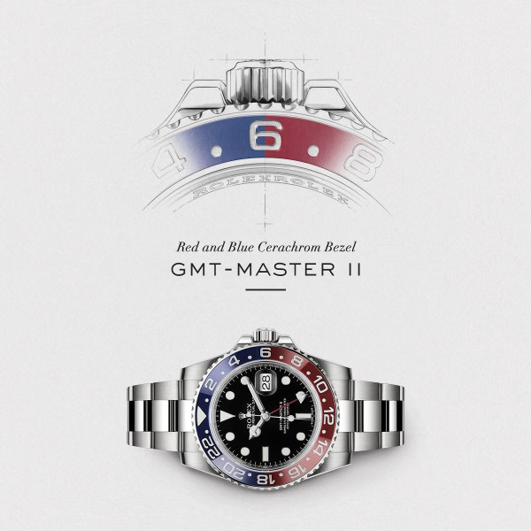 「百事圈」停產成炒價催化劑 平均價升至約2.5萬美元。圖片來源：Rolex