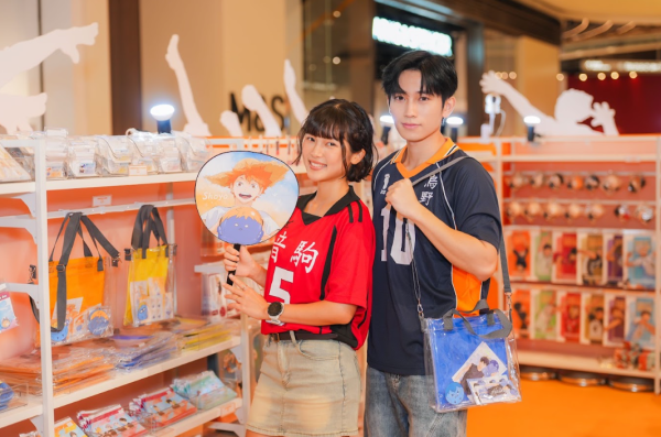 《排球少年!!》遠征期間限定店首登MegaBox（相片由相關機構提供）