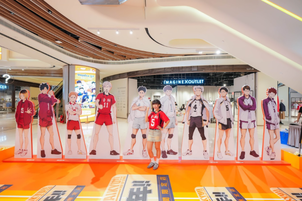 《排球少年!!》遠征期間限定店首登MegaBox（相片由相關機構提供）