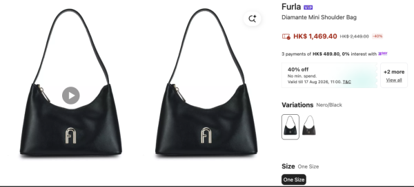 輕奢名牌手袋大減價低至3折!Furla/Michael Kors/Coach$469起!「老佛爺」品牌都有平