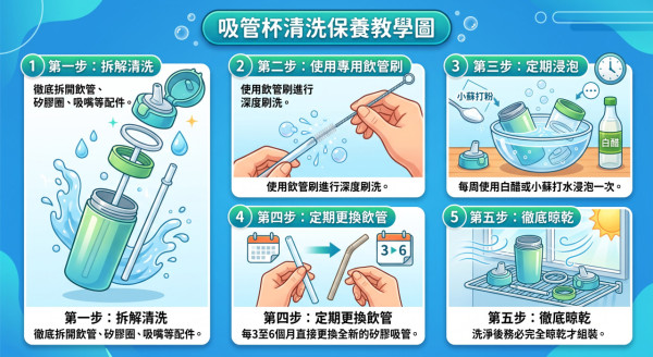 內地女反覆腹瀉 剪開飲管驚見黑垢!醫生警告:隨時吞大腸桿菌落肚!4類飲品最養菌 教5招徹底洗乾淨