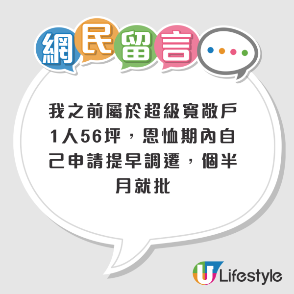公屋寬敞戶調遷要等幾耐？家庭成員離世 2人須大屋搬細屋！網民揭輪候時間：最快3個月 有人等足9年