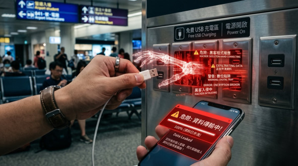 機場 USB 充電有風險？6 招防「Juice Jacking」　旅行充電唔怕資料外洩