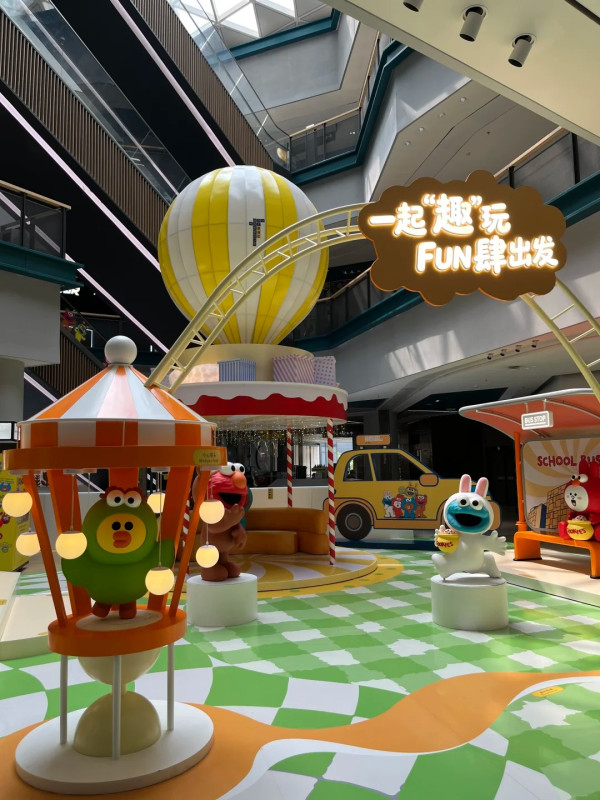 圖片來源:小紅書@米奇奇 深圳南山LINE FRIENDS × 芝麻街快閃展!巨型IP裝置/限定巴士免費影 即睇8大打卡位