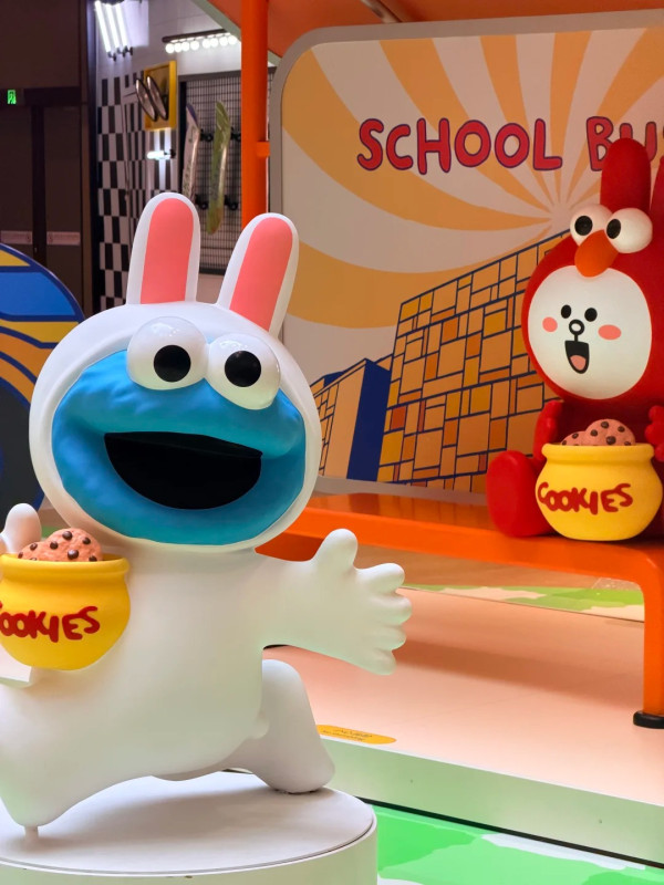 深圳南山LINE FRIENDS × 芝麻街快閃展!巨型IP裝置/限定巴士免費影 即睇8大打卡位
