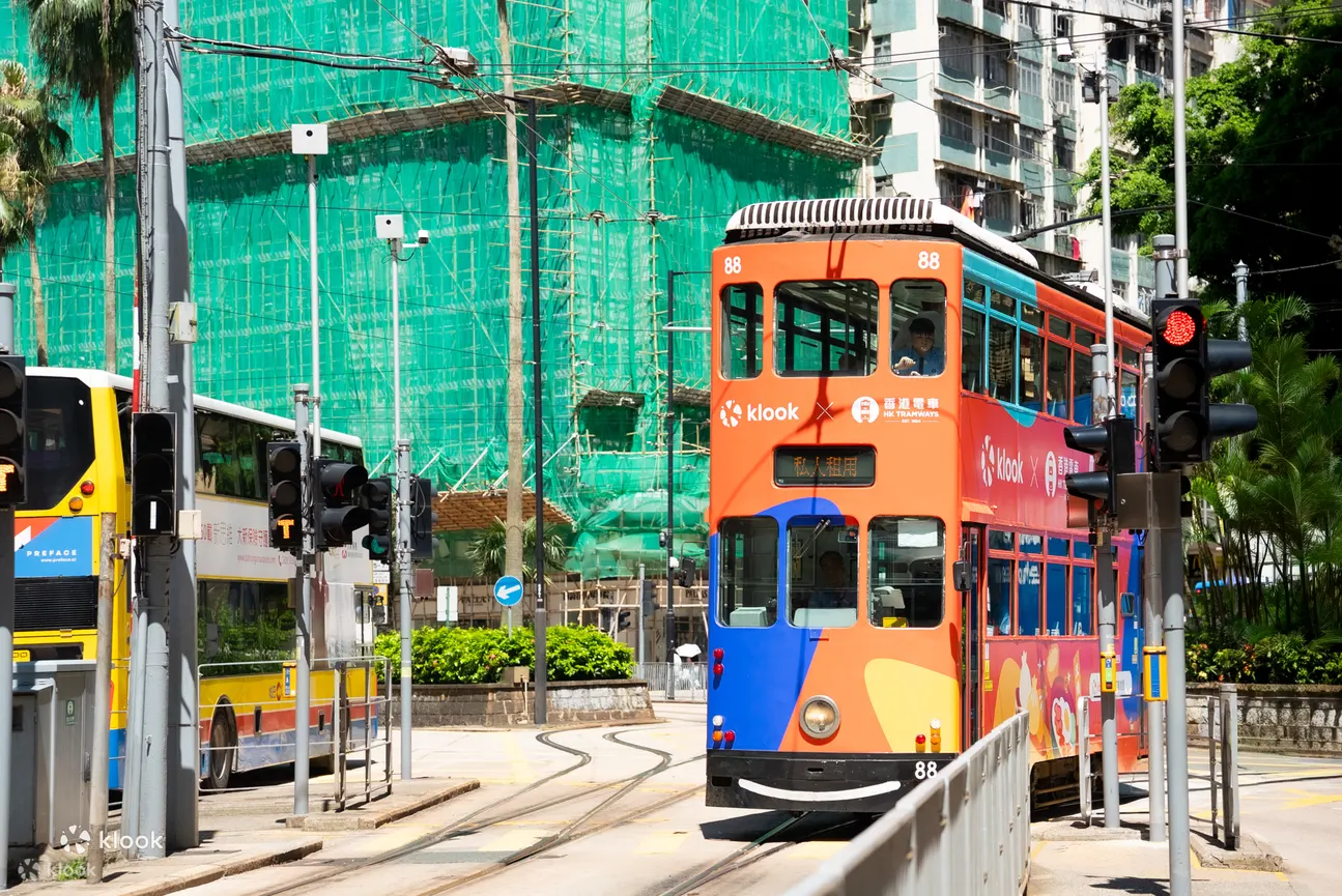 Klook聯乘香港電車推出全港首個「叮叮美食團」。(圖片來源︰Klook)
