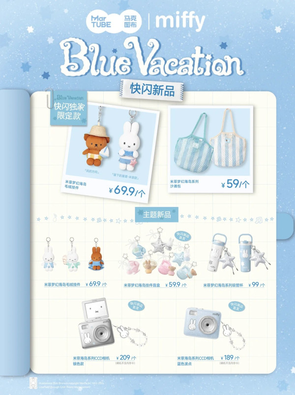 Miffy海島假日主題快閃店登陸福田！必買CCD相機/限定毛絨掛件/沙灘包 
