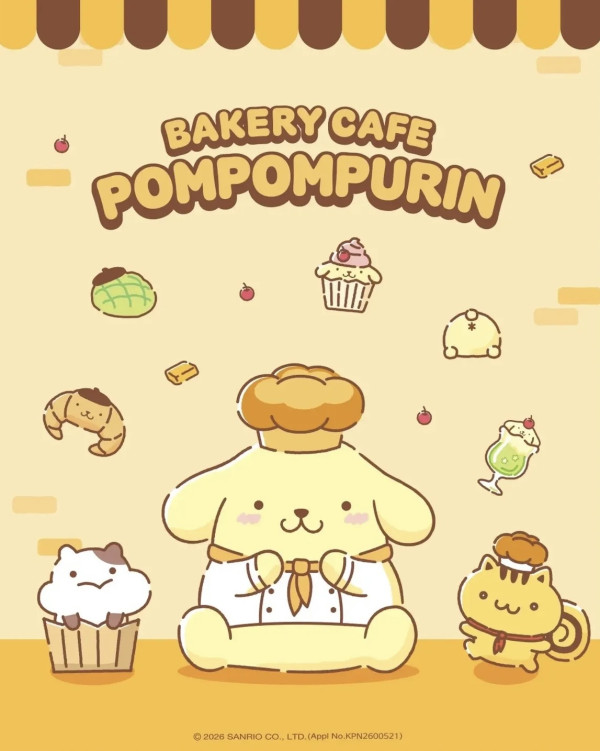 Sanrio迷必去！布甸狗常設烘焙Cafe登陸首爾 招牌屁屁麵包/招牌特飲/限定周邊 