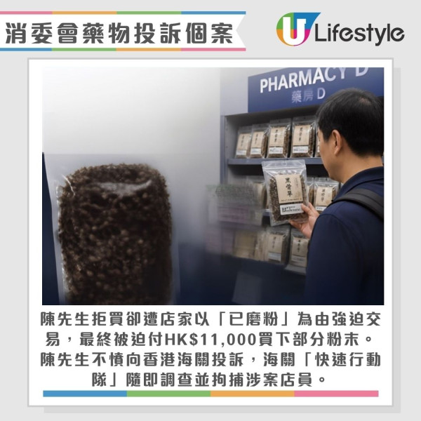 消委會藥物投訴︱消委會揭藥房4大陷阱 買藥油疑誤購「影射貨」/藥材「斤變錢」被逼付2.2萬