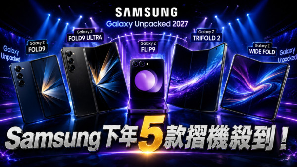 皇者地位不再？全球摺叠手機市場大洗牌 Samsung市佔率18%跌至第二名 第一名竟然是...