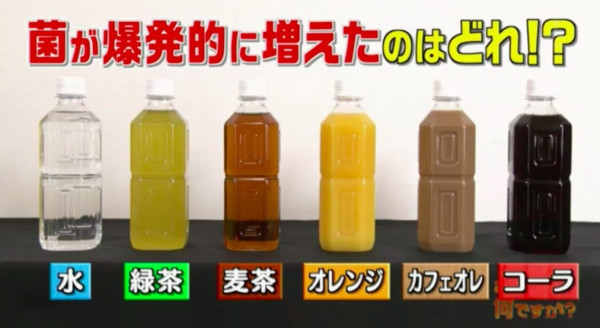 隔夜飲品細菌量｜樽裝飲品擺過夜易生細菌？日本節目實測6款隔夜飲品含菌量排行榜 1款飲品激增8000倍排第1！