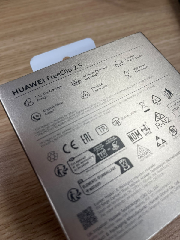 時尚「耳環耳機」新標竿！HUAWEI FreeClip 2 S 開箱實測：鎏光水晶外觀、無感戴足全日 上班運動穿搭必備