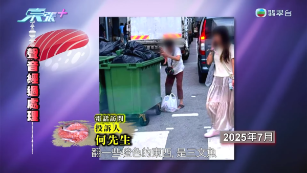 葵涌工廈驚現「過期食材尋寶戰」！大媽垃圾桶密密執三文魚雞翼 專家警告：加熱亦難除毒素恐致命