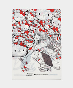 圖片來源:musinsa官網 韓國NICEGHOSTCLUB×伊藤潤二×Sanrio夢幻聯動!推13款商品可愛又詭異極反差!