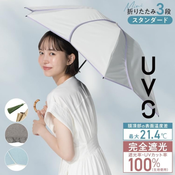 防曬遮揀黑色定白色？日本LDK黑白遮陽傘推介最平起、UNIQLO高分奪冠 