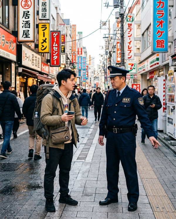 日本再爆排外事件?路人用英文幫遊客指路 竟遭保安威脅報警:不要縱容他