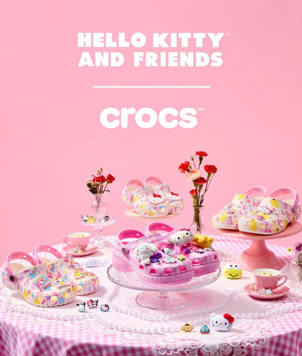 雨季外遊必備！Crocs3大防水速乾鞋款推介：厚底增高兼防臭/Hello Kitty聯乘系列/經典芭蕾風平底鞋 