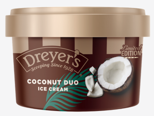 Dreyer's推全新雪糕杯口味！意大利芝士蛋糕風味/椰香厚奶口味/各大零售點有售