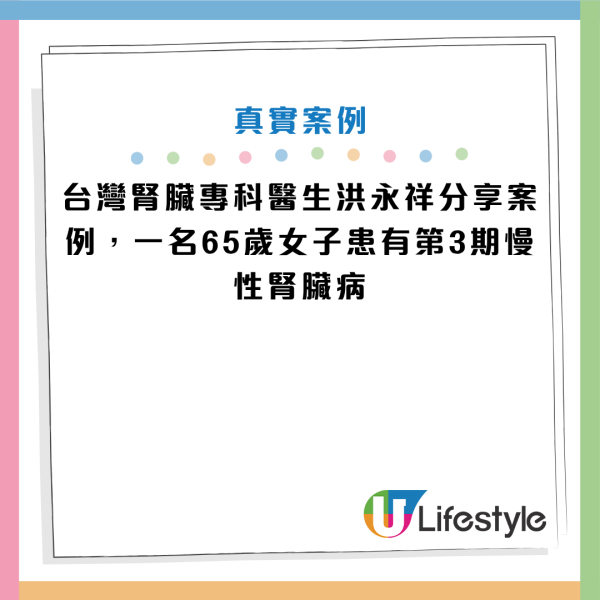 圖片資料來源：Facebook@洪永祥醫師的慢性腎衰竭攻城療法