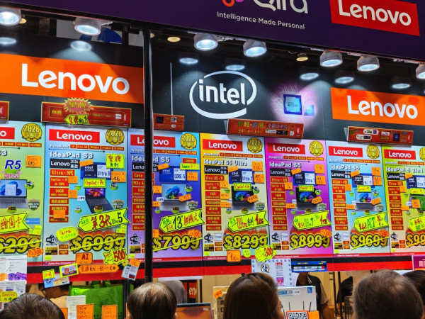 電腦節 2026｜Lenovo 現場直擊　IdeaPad 筆電 $5,000 有找　Yoga、LOQ、Legion 電競機會場優惠一覽