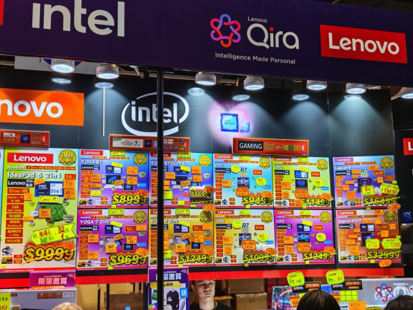 電腦節 2026｜Lenovo 現場直擊　IdeaPad 筆電 $5,000 有找　Yoga、LOQ、Legion 電競機會場優惠一覽