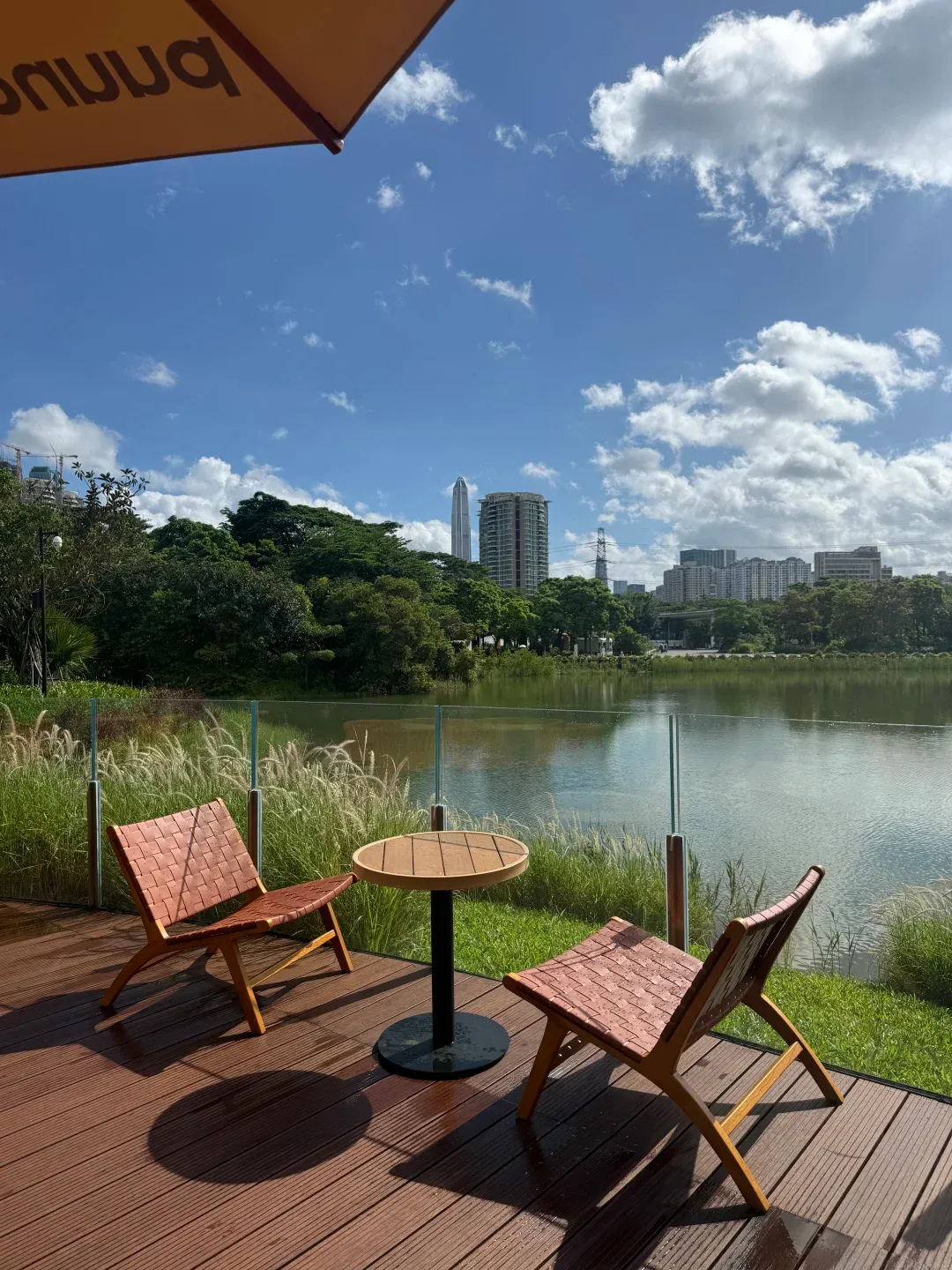 深圳親子好去處｜福田紅樹林公園全新湖景咖啡店！絕美自然景觀、湖邊看小烏龜 