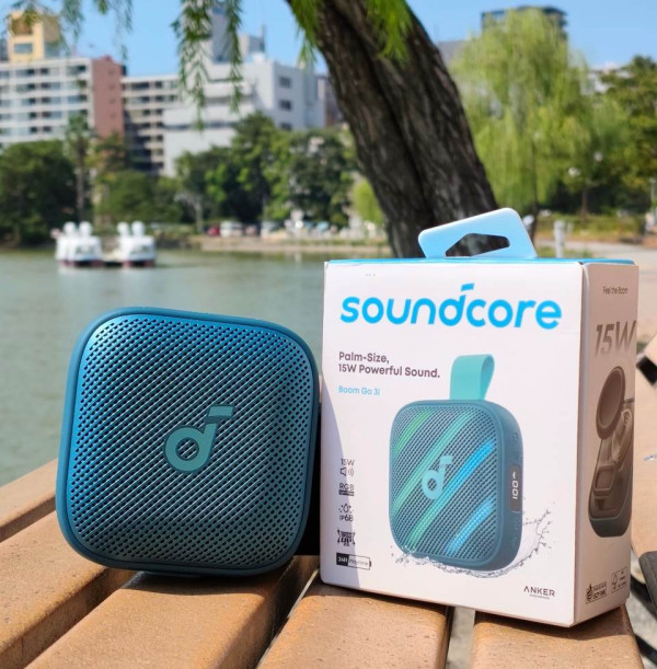 Anker Soundcore Boom Go 3i 開箱實測戶外玩｜細機都有 15W 大聲量　IP68 防水＋最長 40 小時續航
