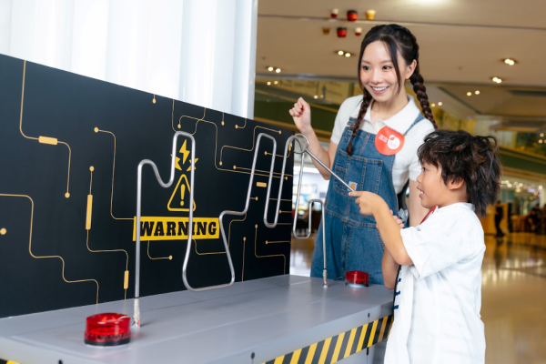 置富Malls“奇趣‘置’多FUN”电流急急棒(照片由相关机构提供)