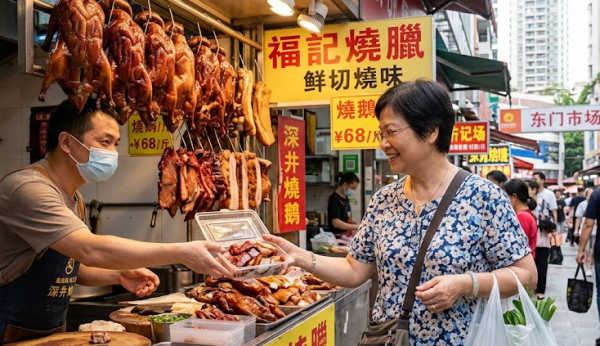 北上順便加餸？港人熱議內地燒味高CP值 網民憂長途帶貨食安風險 
