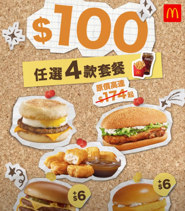 学生优惠｜用八达通消费赚$30回赠！7大餐厅学生优惠 麦当劳/KFC/谭仔三哥