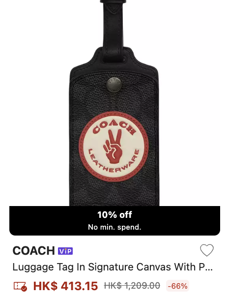 Coach限时大减价低至3折！经典手袋/钱包/卡套$814起！超人气半月包都有折