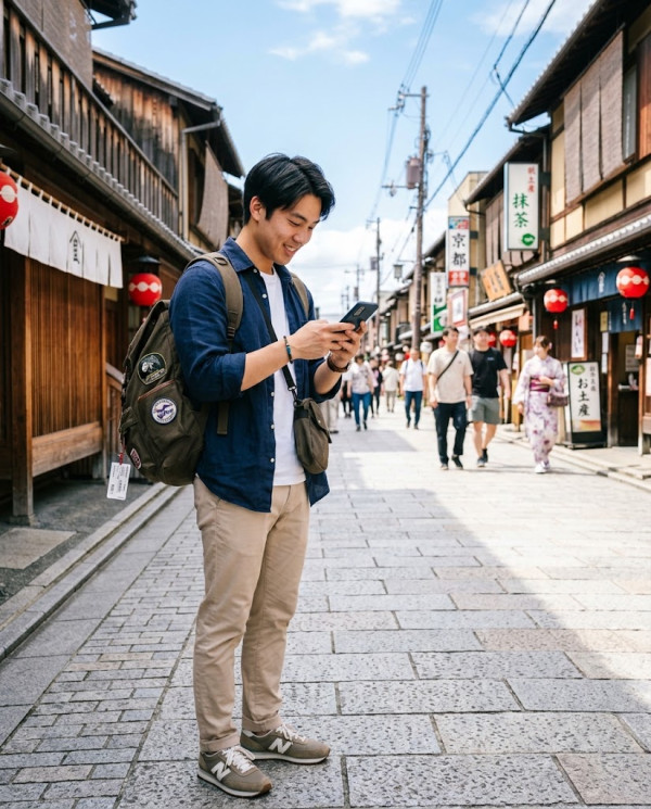 去旅行拒買數據卡經常失聯？女友呻男友只靠免費Wi-Fi 網民反讚揭3大好處 