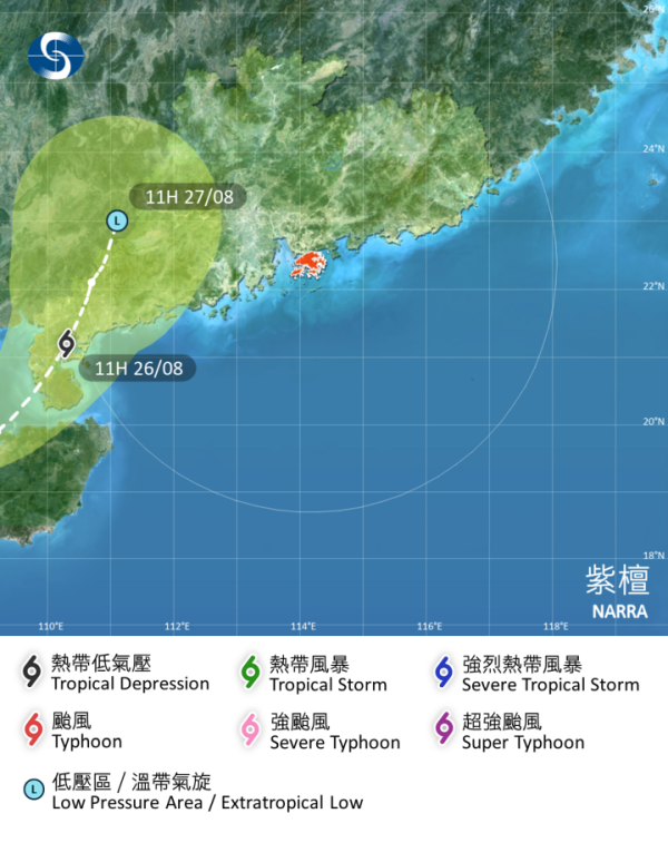 點解冇風打？4大颱風同期生成完美避開香港 網民嘆李氏力場發功無風假