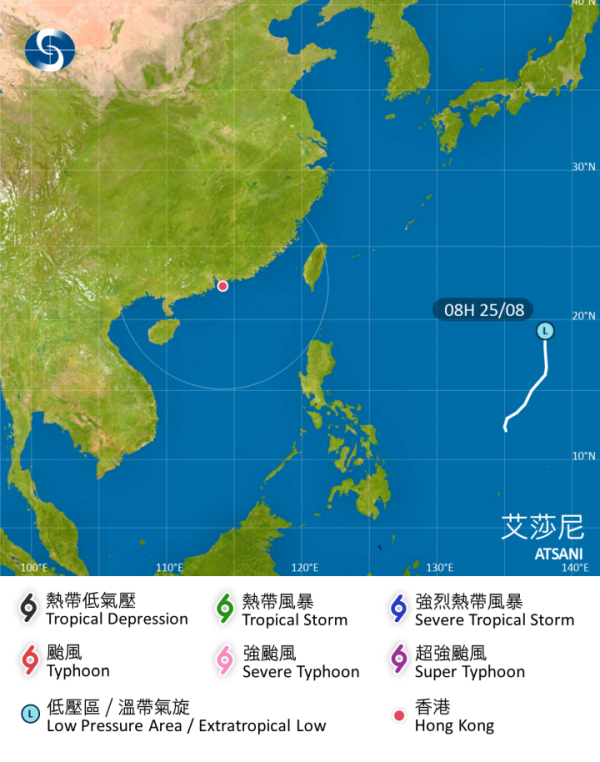點解冇風打？4大颱風同期生成完美避開香港 網民嘆李氏力場發功無風假