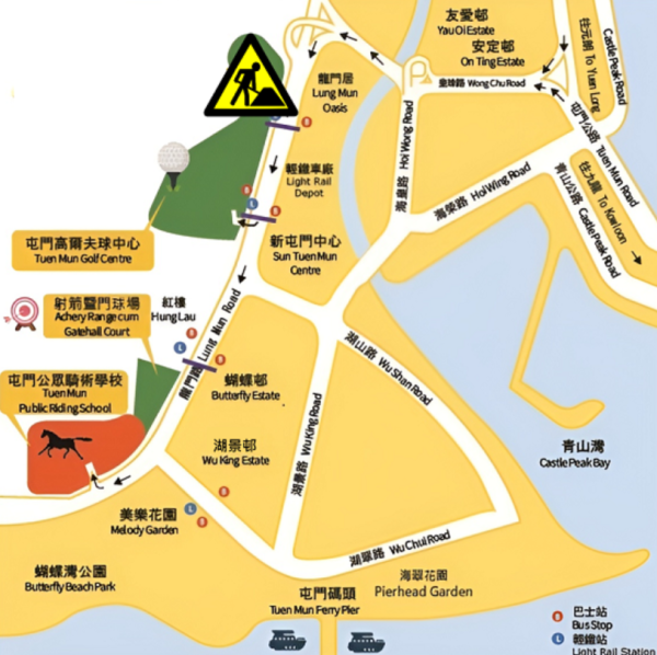 屯门高尔夫球中心（图片来源︰康文署）
