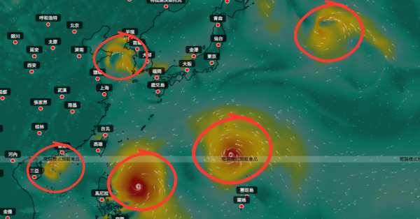9月初仲會打風？天文台料9.1開學日吹5級風 預報指雙颱風或影響華南