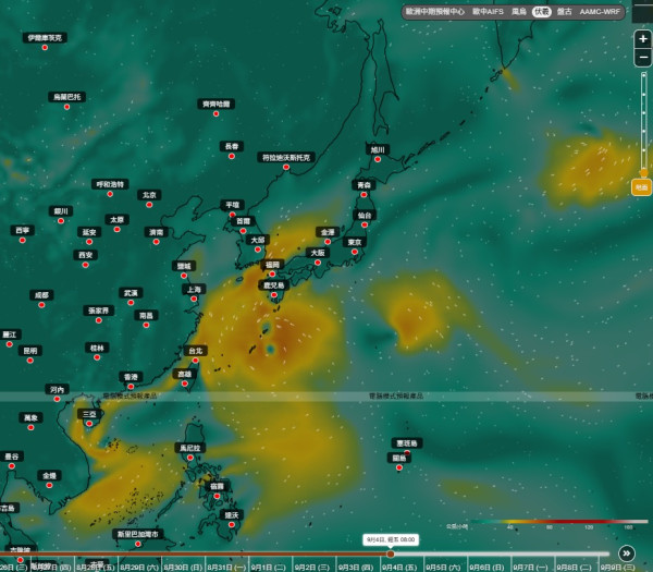 9月初仲會打風？天文台料9.1開學日吹5級風 預報指雙颱風或影響華南
