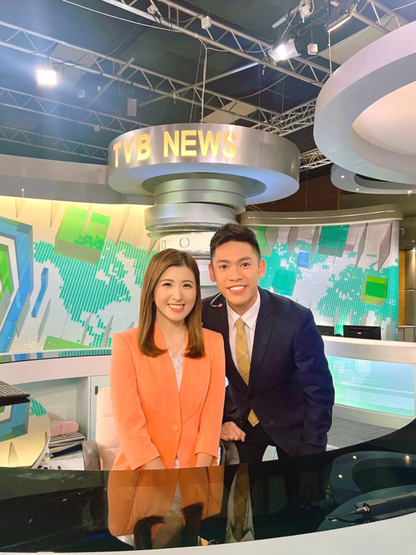 前TVB新聞主播「最佳拍檔」曝拍拖喜訊！合照放閃甜稱「最佳旅伴」官宣認愛