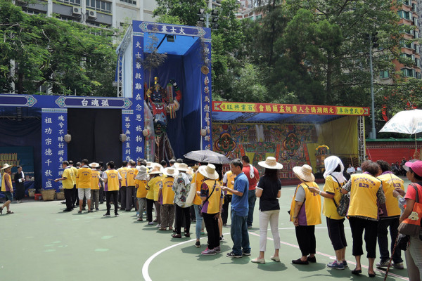 元朗潮侨盂兰胜会，图片只供参考。（图片来源：香港赛马会）