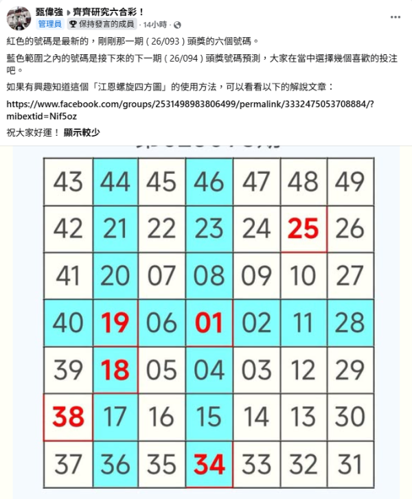 六合彩攻略｜$2500萬頭獎周四8.27攪珠！一招上期成功貼中四獎！前頭獎得主再教2招預測結果