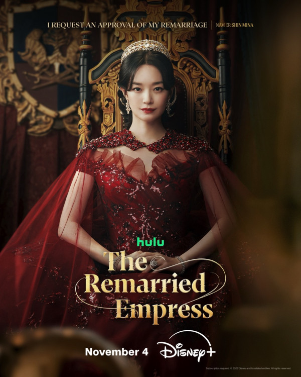《再婚皇后》11 月 4 日 Disney+ 獨家上線　申敏兒、朱智勛、李鍾碩、李世榮華麗角色造型曝光